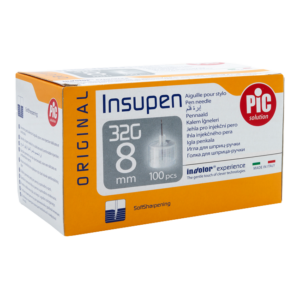 PiC Insupen igle za inzulin G32 8 mm, 100 igel PiC Insupen igle za inzulin G32 8 mm, 100 igel