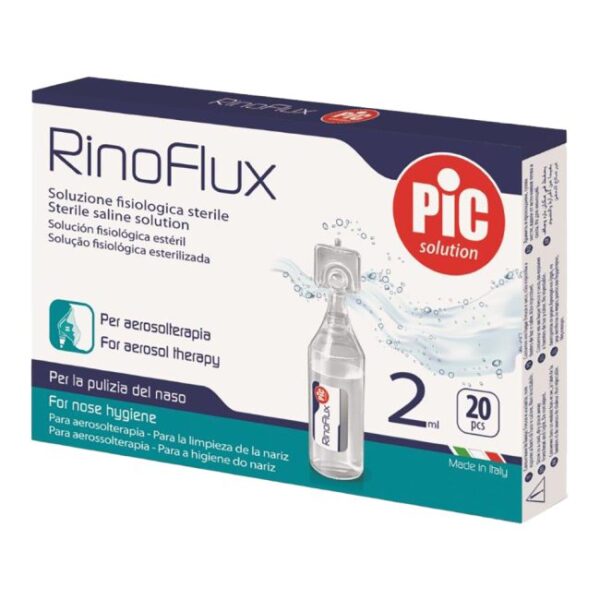 PiC Fiziološka raztopina RinoFluxa ampule, 20 x 2 ml PiC Fiziološka raztopina RinoFluxa ampule, 20 x 2 ml