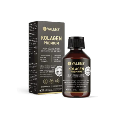 Valens Kolagen Premium pinakolada tekočina, 300 ml Valens Kolagen Premium pinakolada tekočina, 300 ml