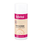 BebiVal Posip za otroke z eteričnim oljem limone, 100 g