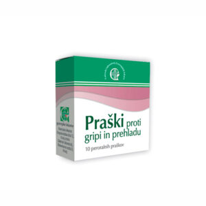 Praški proti gripi in prehladu, 10 peroralnih praškov