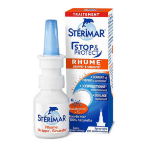 Sterimar Prehlad in gripa Stop&Protect hipertonično pršilo za nos, 20 ml