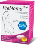 Premama Duo tablete in kapsule, 30 tablet + 30 kapsul