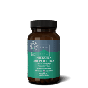 Terranova Prijazna mikroflora za otroke, 50 kapsul