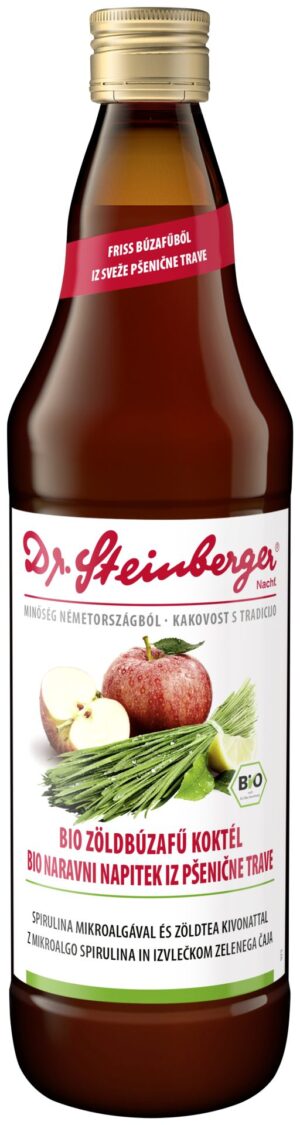 Dr. Steinberger BIO napitek iz pšenične trave, 750 ml
