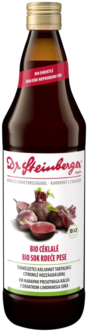 Dr. Steinberger BIO sok rdeče pese, 750 ml