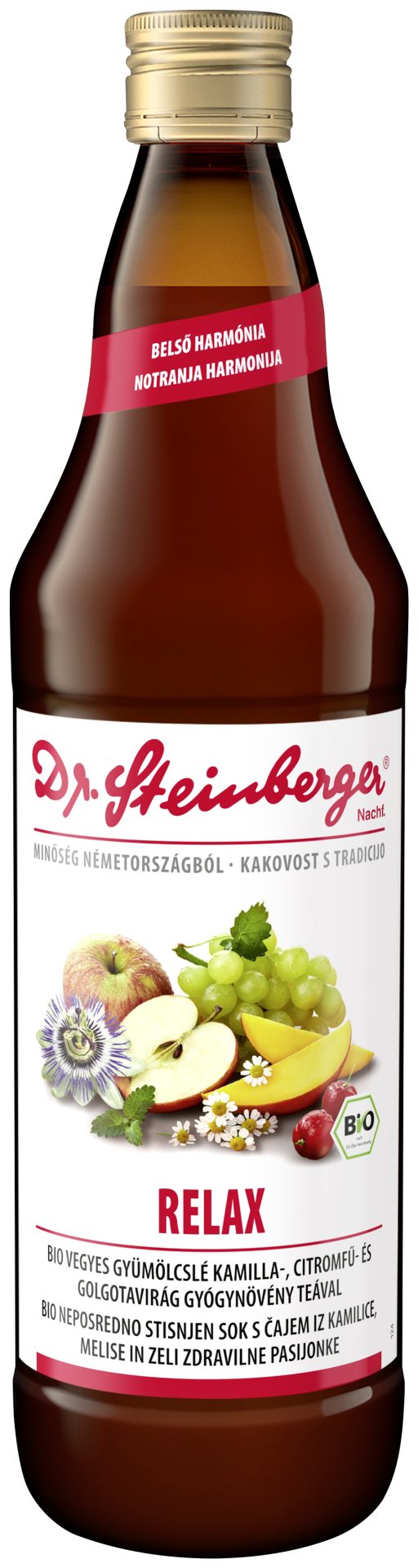 Dr. Steinberger BIO Relax sok, 750 ml Dr. Steinberger BIO Relax sok, 750 ml