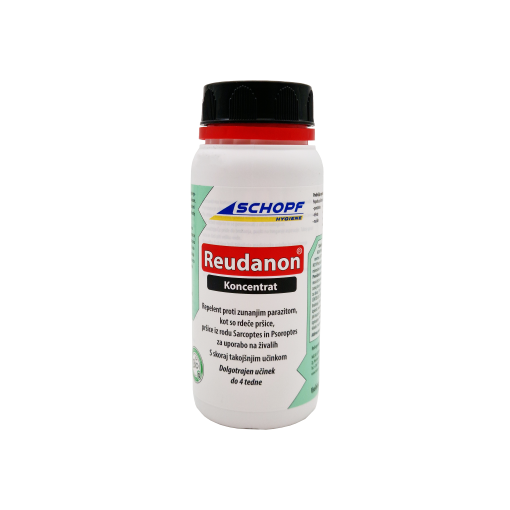 Reudanon tekoči koncentrat proti zunanjim parazitom, 250 ml Reudanon tekoči koncentrat proti zunanjim parazitom, 250 ml