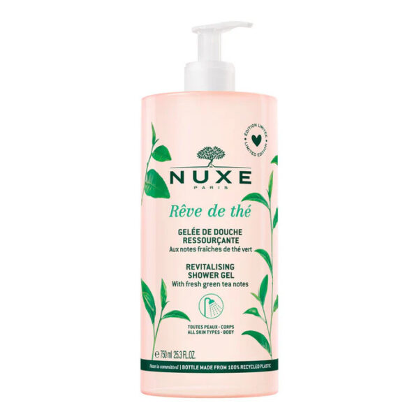 Nuxe Body Rêve de Thé gel za prhanje z vonjem čajevca, 750 ml Nuxe Body Rêve de Thé gel za prhanje z vonjem čajevca, 750 ml