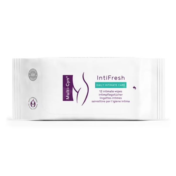 Multi-Gyn IntiFresh robčki za intimno nego, 12 robčkov Multi-Gyn IntiFresh robčki za intimno nego, 12 robčkov