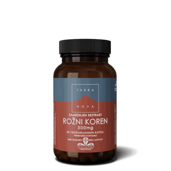 Terranova Rožni koren 300 mg, 50 kapsul Terranova Rožni koren 300 mg, 50 kapsul