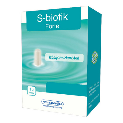 S-biotik Forte kapsule, 15 kapsul S-biotik Forte kapsule, 15 kapsul