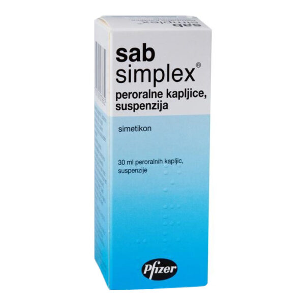 SAB Simplex peroralne kapljice, suspenzija, 30 ml