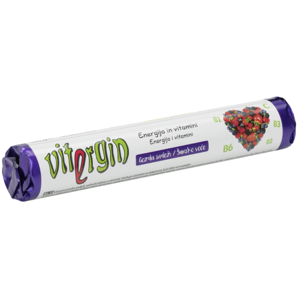 Vitergin sadni bonbon z vitamini – gozdni sadeži, 32 g Vitergin sadni bonbon z vitamini – gozdni sadeži, 32 g