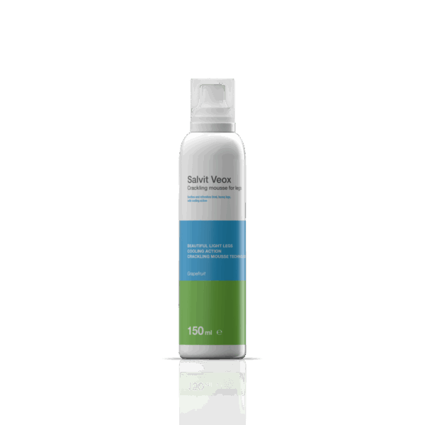 Salvit Veox pena za noge z učinkom prasketanja vonj grenivke, 150 ml