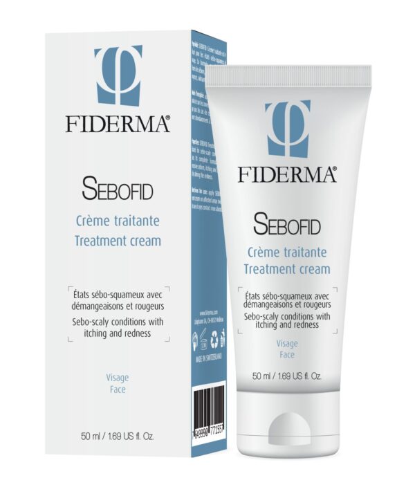 Fiderma Sebofid negovalna krema za obraz, 50 ml