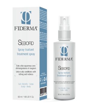 Fiderma Sebofid negovalno razpršilo za lasišče in kožo telesa, 50 ml
