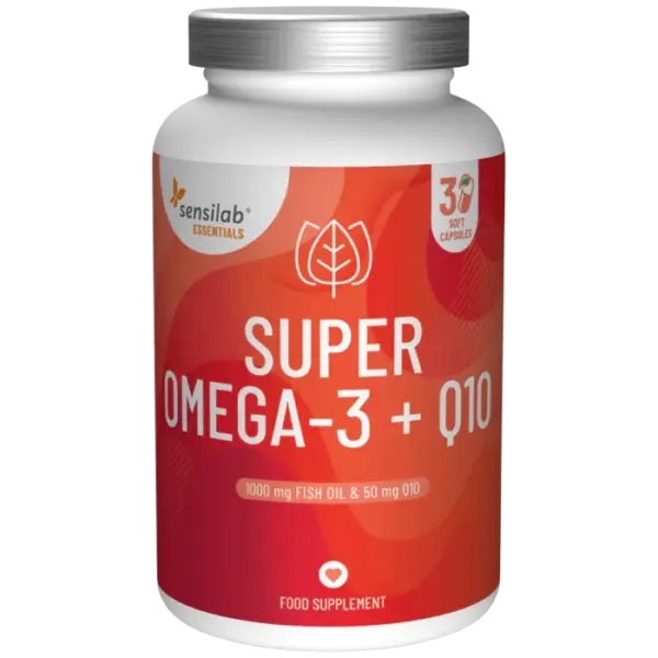 Sensilab Essentials Super Omega-3 + Q10 kapsule, 30 kapsul Sensilab Essentials Super Omega-3 + Q10 kapsule, 30 kapsul