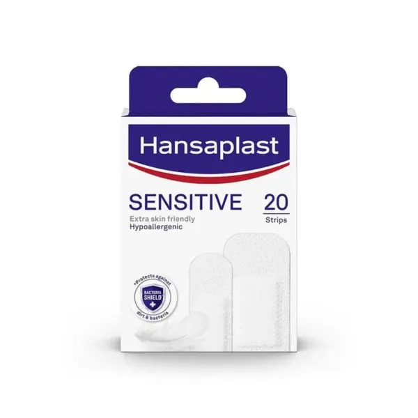 Hansaplast Sensitive obliži, 20 obližev Hansaplast Sensitive obliži, 20 obližev