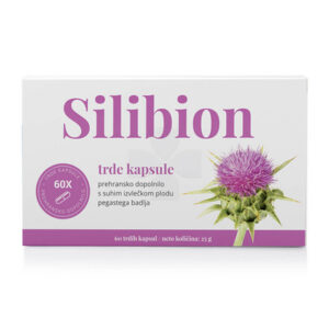 Silibion kapsule s pegastim badljem, 60 trdih kapsul