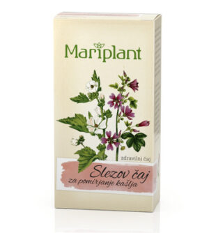 Mariplant Slezov čaj za pomirjanje kašlja, 50 g