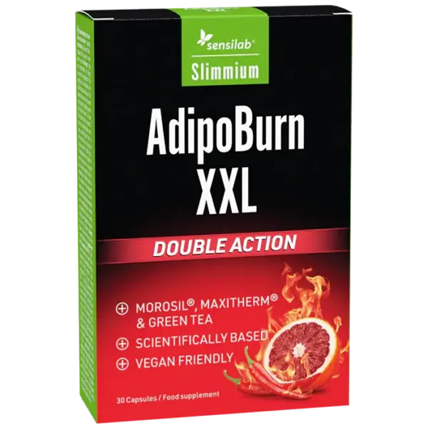 Sensilab Slimmium Adipoburn XXL kapsule, 30 kapsul Sensilab Slimmium Adipoburn XXL kapsule, 30 kapsul