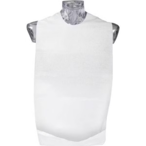 Abena Excellent slinček za enkratno uporabo z žepkom (37 x 70 cm) transparenten, 100 slinčkov