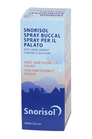 Snorisol ustno pršilo proti smrčanju, 22,5 ml