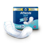 Attends Soft Extra Plus 3+ predloge za srednjo inkontinenco, 10 predlog