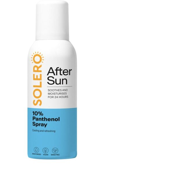 Solero After Sun pršilo po sončenju s 10 % pantenolom, 150 ml Solero After Sun pršilo po sončenju s 10 % pantenolom, 150 ml