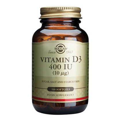 Solgar Vitamin D3 400 I.E. kapsule, 100 kapsul Solgar Vitamin D3 400 I.E. kapsule, 100 kapsul