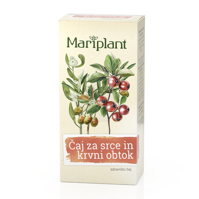 Mariplant čaj za srce in krvni obtok, 80 g Mariplant čaj za srce in krvni obtok, 80 g
