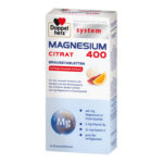 Doppelherz System Magnezij 400 citrat šumeče tablete, 24 tablet