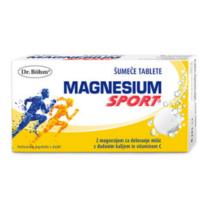 Dr. Böhm Magnesium Sport šumeče tablete, 40 tablet