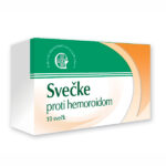 Svečke proti hemoroidom, 10 svečk Svečke proti hemoroidom, 10 svečk
