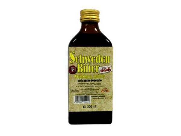 Švedska grenčica (original nach Maria Teben) z alkoholom, 200 ml Švedska grenčica (original nach Maria Teben) z alkoholom, 200 ml