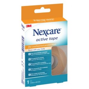 Nexcare Active trak za preprečevanje žuljev (2,54 cm x 4,57 m), 1 trak