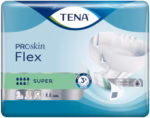 Tena Flex Proskin Super hlačne predloge s pasom za inkontinenco – velikost L, 30 predlog Tena Flex Proskin Super hlačne predloge s pasom za inkontinenco – velikost L, 30 predlog