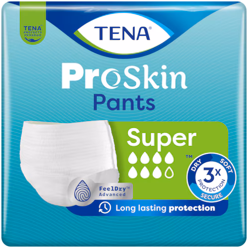 Tena Proskin Pants Super mobilne hlačke – velikost M, 12 hlačk Tena Proskin Pants Super mobilne hlačke – velikost M, 12 hlačk