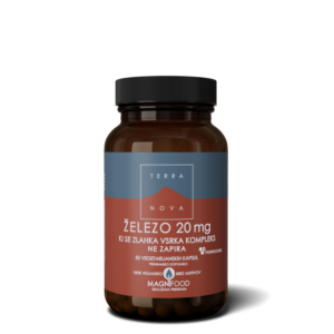 Terranova Železo 20 mg, 50 kapsul