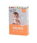 to.to bombažne tetra krpice za umivanje, 6 kos to.to bombažne tetra krpice za umivanje, 6 kos
