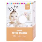 to.to bombažne tetra plenice, 5 kos