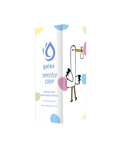 Galex Trpotčev sirup, 150 ml Galex Trpotčev sirup, 150 ml