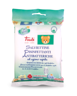 Trudi Baby Care antibakterijski robčki, 20 robčkov