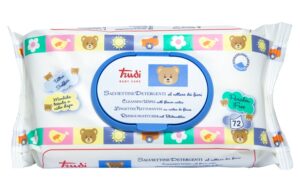 Trudi Baby Care čistilni robčki s cvetličnim nektarjem, 72 robčkov