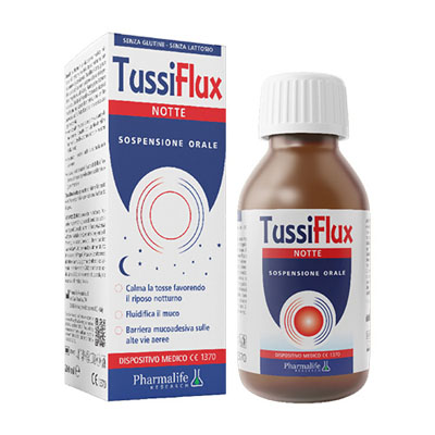 Tussiflux peroralna suspenzija za nočni kašelj, 200 ml Tussiflux peroralna suspenzija za nočni kašelj, 200 ml