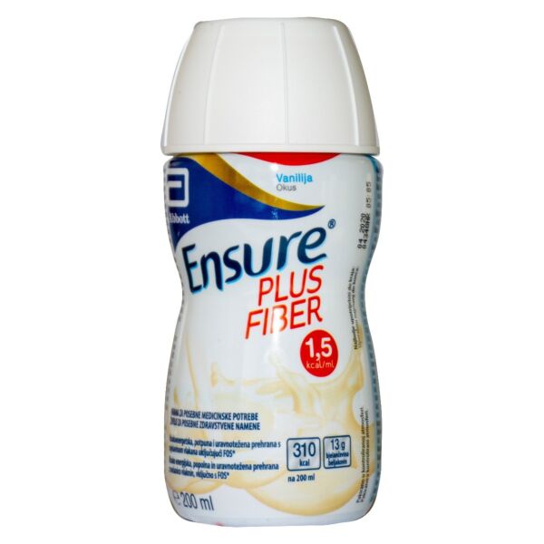 Ensure Plus Fibre okus vanilja, 200 ml Ensure Plus Fibre okus vanilja, 200 ml