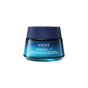Vichy Mineral 89 nočna krema za povrnitev vlage kože, 50 ml