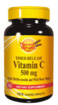 Natural Wealth Vitamin C 500 mg tablete s podaljšanim sproščanjem, 100 tablet