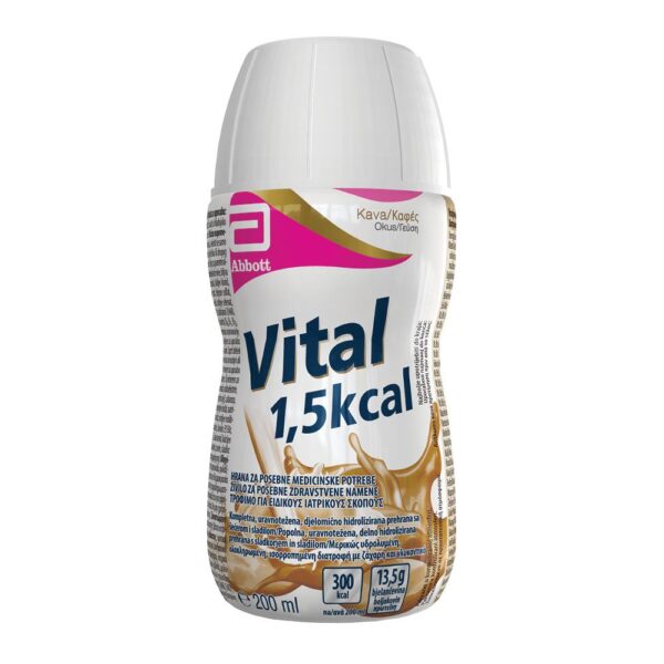 Vital 1,5 kcal okus kava, 200 ml Vital 1,5 kcal okus kava, 200 ml